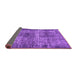 Sideview of Oriental Purple Industrial Rug, urb1719pur