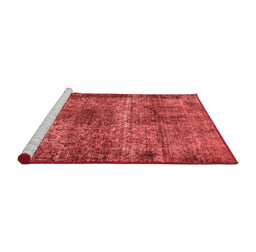 Industrial Red Washable Rugs