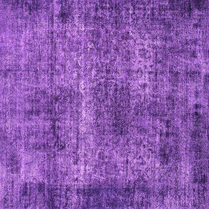Square Machine Washable Oriental Purple Industrial Area Rugs, wshurb1719pur