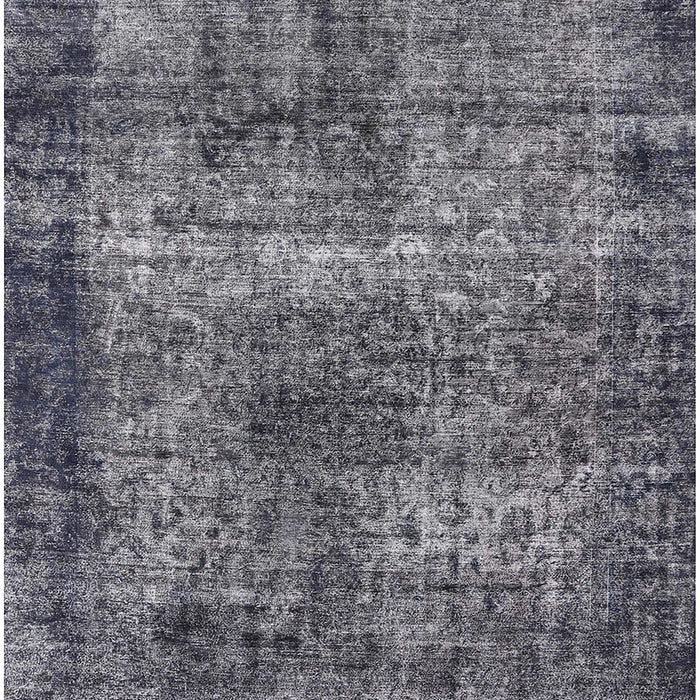 Mid-Century Modern Dark Gray Oriental Rug, urb1719