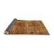 Sideview of Oriental Orange Industrial Rug, urb1719org