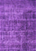 Machine Washable Oriental Purple Industrial Area Rugs, wshurb1720pur