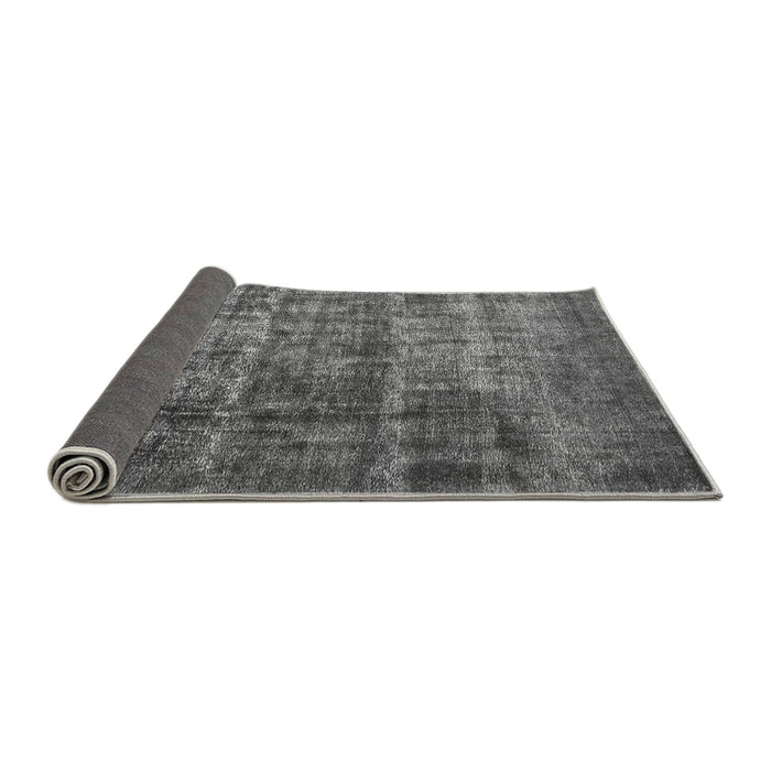 Sideview of Oriental Gray Industrial Rug, urb1720gry