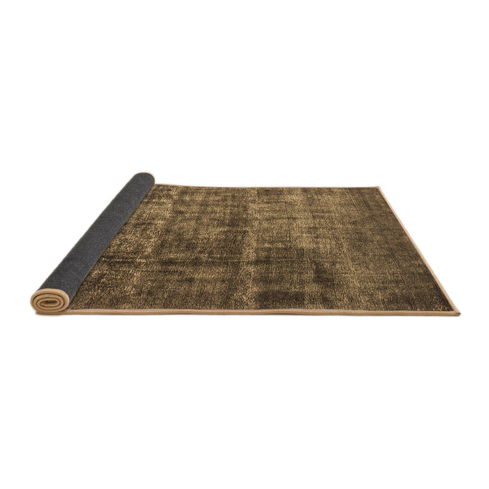 Sideview of Oriental Brown Industrial Rug, urb1720brn
