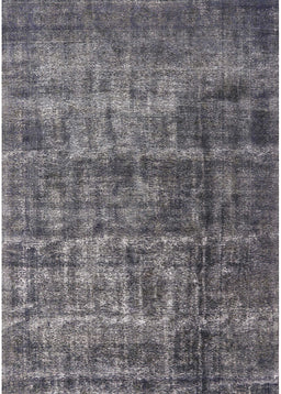 Machine Washable Industrial Modern Gunmetal Gray Rug, wshurb1720