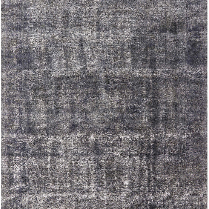 Machine Washable Industrial Modern Gunmetal Gray Rug, wshurb1720