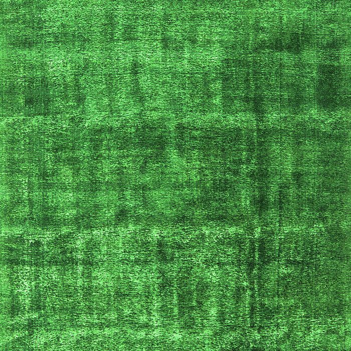 Machine Washable Oriental Green Industrial Area Rugs, wshurb1720grn