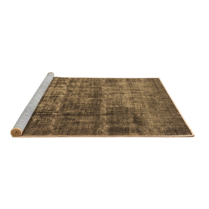 Sideview of Machine Washable Oriental Brown Industrial Rug, wshurb1720brn