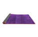 Sideview of Oriental Purple Industrial Rug, urb1721pur