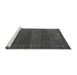 Sideview of Machine Washable Oriental Gray Industrial Rug, wshurb1721gry