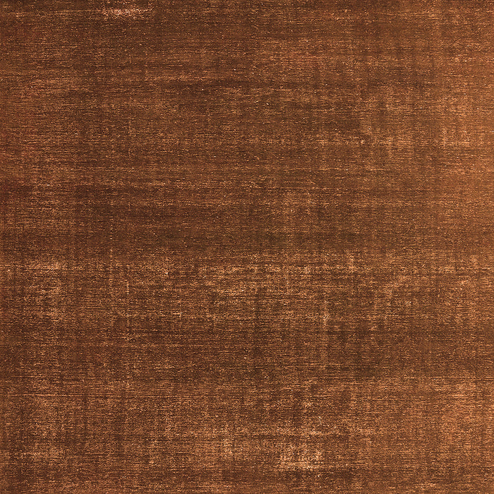 Square Machine Washable Oriental Orange Industrial Area Rugs, wshurb1721org