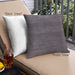 Front View of Mid-Century Modern Urban Square Black Throw Pillow, 18 inch by 18 inch, pwurb1721