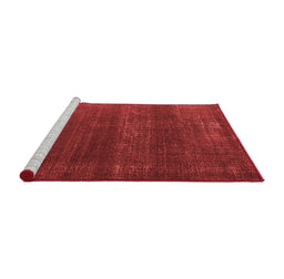 Industrial Red Washable Rugs