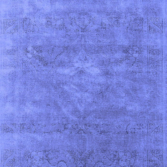 Oriental Blue Industrial Rug, urb1722blu