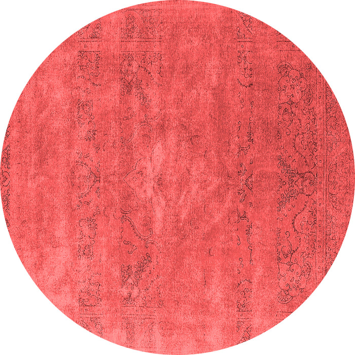 Machine Washable Oriental Red Industrial Rug, wshurb1722red