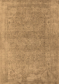 Oriental Brown Industrial Rug, urb1723brn