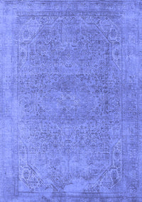 Oriental Blue Industrial Rug, urb1723blu