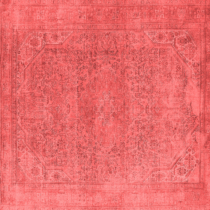 Machine Washable Oriental Red Industrial Rug, wshurb1723red