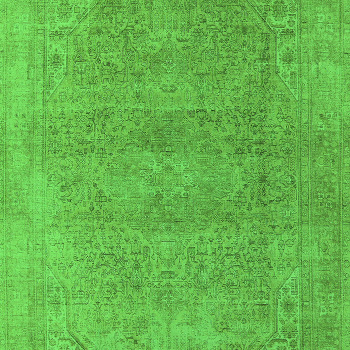 Oriental Green Industrial Rug, urb1723grn