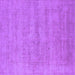 Square Machine Washable Oriental Purple Industrial Area Rugs, wshurb1724pur