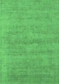 Oriental Emerald Green Industrial Rug, urb1724emgrn