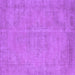 Square Oriental Purple Industrial Rug, urb1725pur