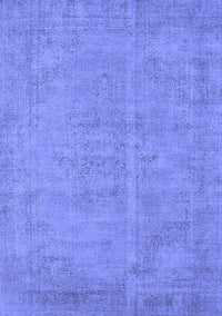 Oriental Blue Industrial Rug, urb1725blu