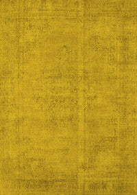 Oriental Yellow Industrial Rug, urb1725yw