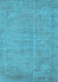 Oriental Light Blue Industrial Rug, urb1725lblu