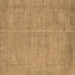 Square Oriental Brown Industrial Rug, urb1725brn