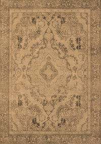 Oriental Brown Industrial Rug, urb1726brn