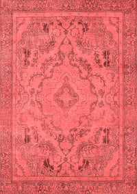 Oriental Red Industrial Rug, urb1726red