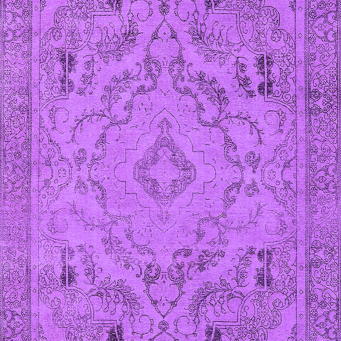 Machine Washable Oriental Purple Industrial Area Rugs, wshurb1726pur