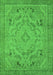 Oriental Green Industrial Rug, urb1726grn