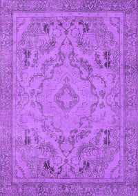 Oriental Purple Industrial Rug, urb1726pur