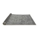 Sideview of Oriental Gray Industrial Rug, urb1726gry