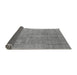 Sideview of Oriental Gray Industrial Rug, urb1727gry