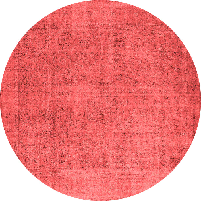 Machine Washable Oriental Red Industrial Rug, wshurb1727red