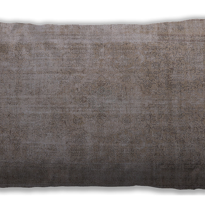 Mid-Century Modern Urban Rose Dust Purple Lumbar Throw Pillow, 13 inch by 19 inch, lburb1727