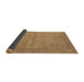 Sideview of Oriental Brown Industrial Rug, urb1728brn