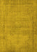 Oriental Yellow Industrial Rug, urb1728yw