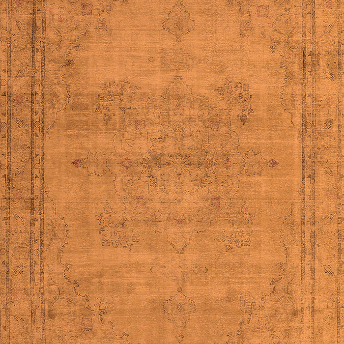 Oriental Orange Industrial Rug, urb1728org