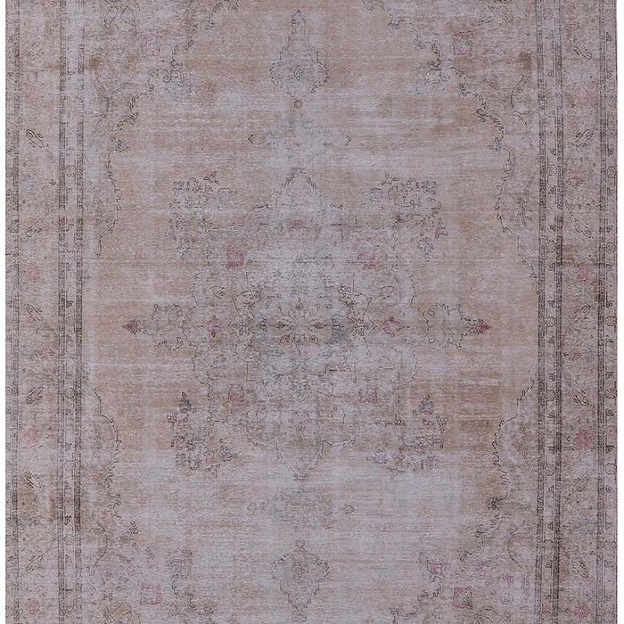 Mid-Century Modern Rose Purple Oriental Rug, urb1728