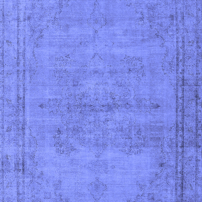 Oriental Blue Industrial Rug, urb1728blu