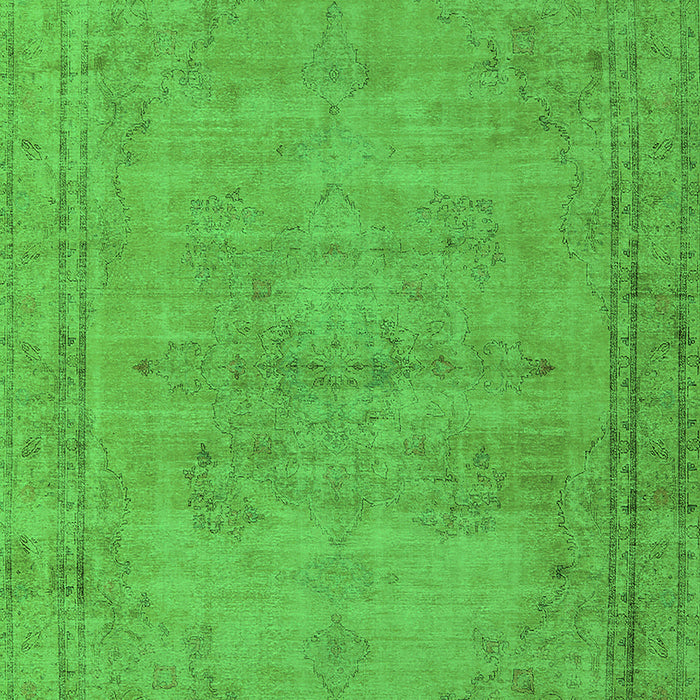 Oriental Green Industrial Rug, urb1728grn