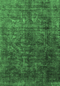 Oriental Emerald Green Industrial Rug, urb1729emgrn