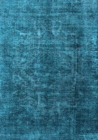 Oriental Light Blue Industrial Rug, urb1729lblu