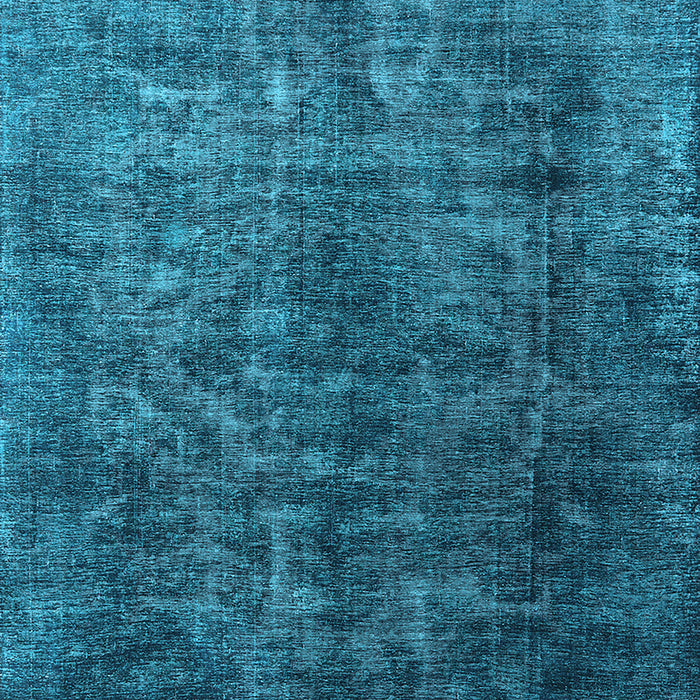 Machine Washable Oriental Light Blue Industrial Rug, wshurb1729lblu