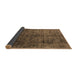 Sideview of Oriental Brown Industrial Rug, urb1729brn