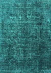 Oriental Turquoise Industrial Rug, urb1729turq